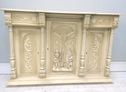 french antique buffet base